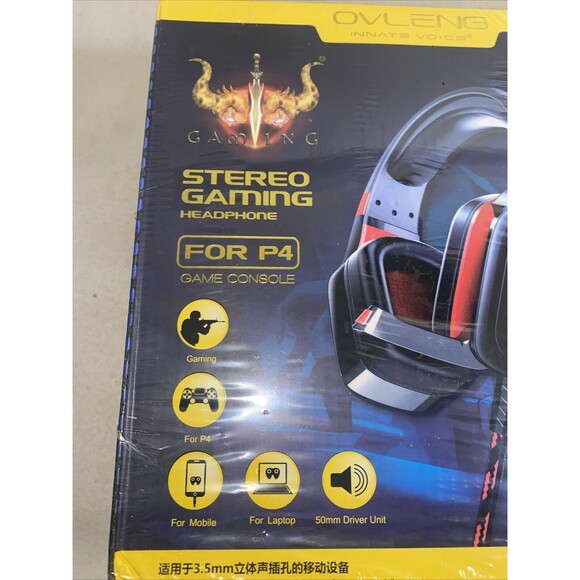 New OVLENG OV P50 gaming headphones Voice Wired Over-Ear Mobile Stereo P4 - Picture 3 of 7